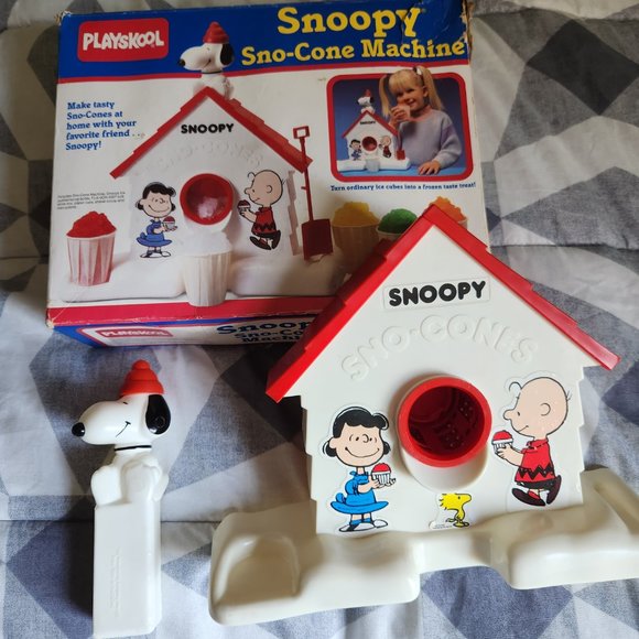 Playskool Other Vintage 989 Playskool Snoopy Snow Cone Maker Poshmark